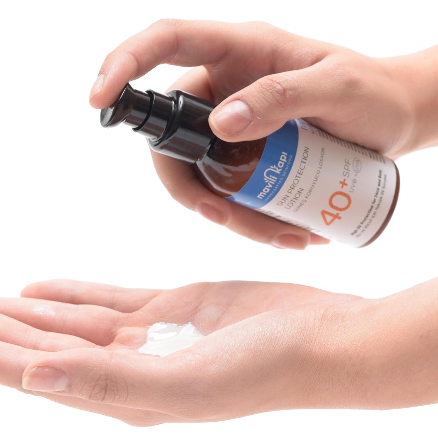 Mineral SUN PROTECTION LOTION - 40+SPF UVA + UVB - 100% Natural with Zinc Oxide - 100 ml