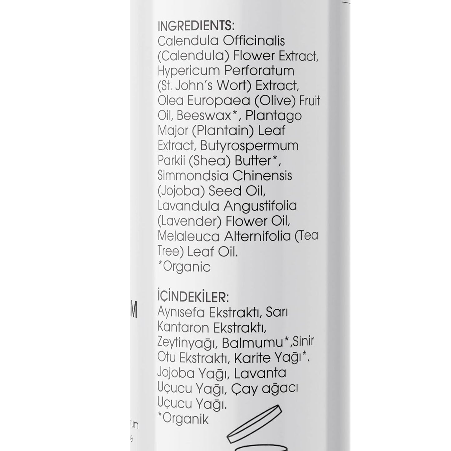 DIAPER RASH BALM - 100% Natural - Suitable for Newborn - 50ml