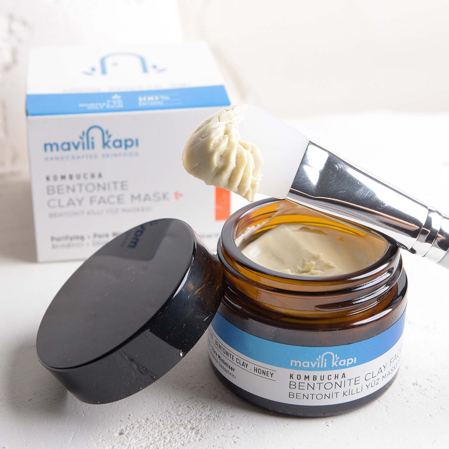 BENTONITE CLAY FACIAL MASK - 100% Natural - Purifying, Anti-acne, Anti-pore, Deep Detox