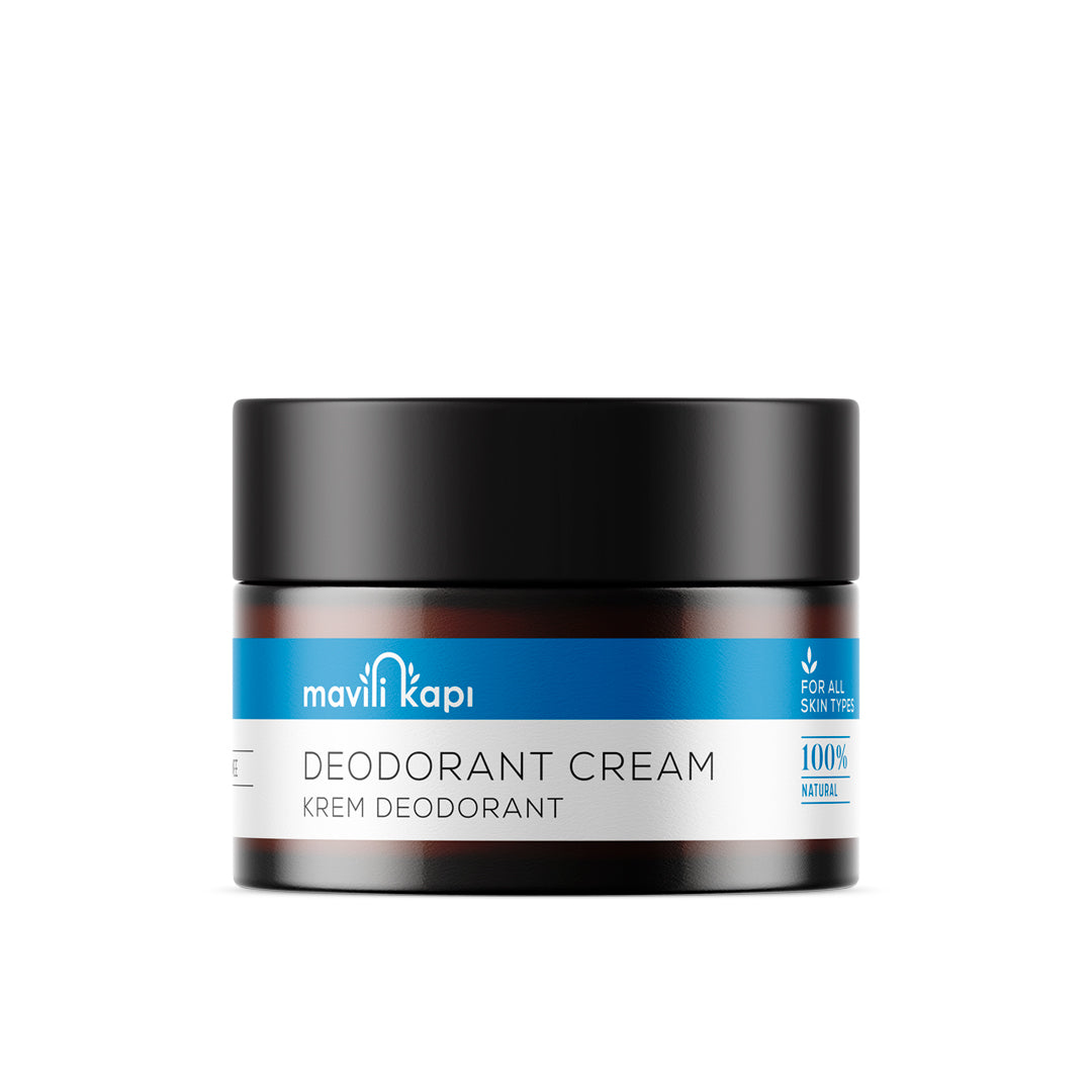 DEODORANT CREAM - 100% Natural - Prevents Odor All Day - Detox with Bentonite Clay - 30ml