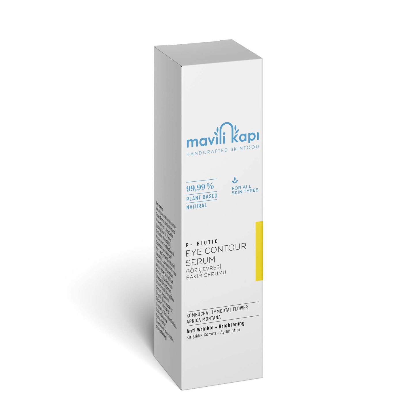 EYE CONTOUR SERUM - 99.99% Natural - Anti-Wrinkle - Reduce Dark Circles - Deep Moisturizing - 10ml